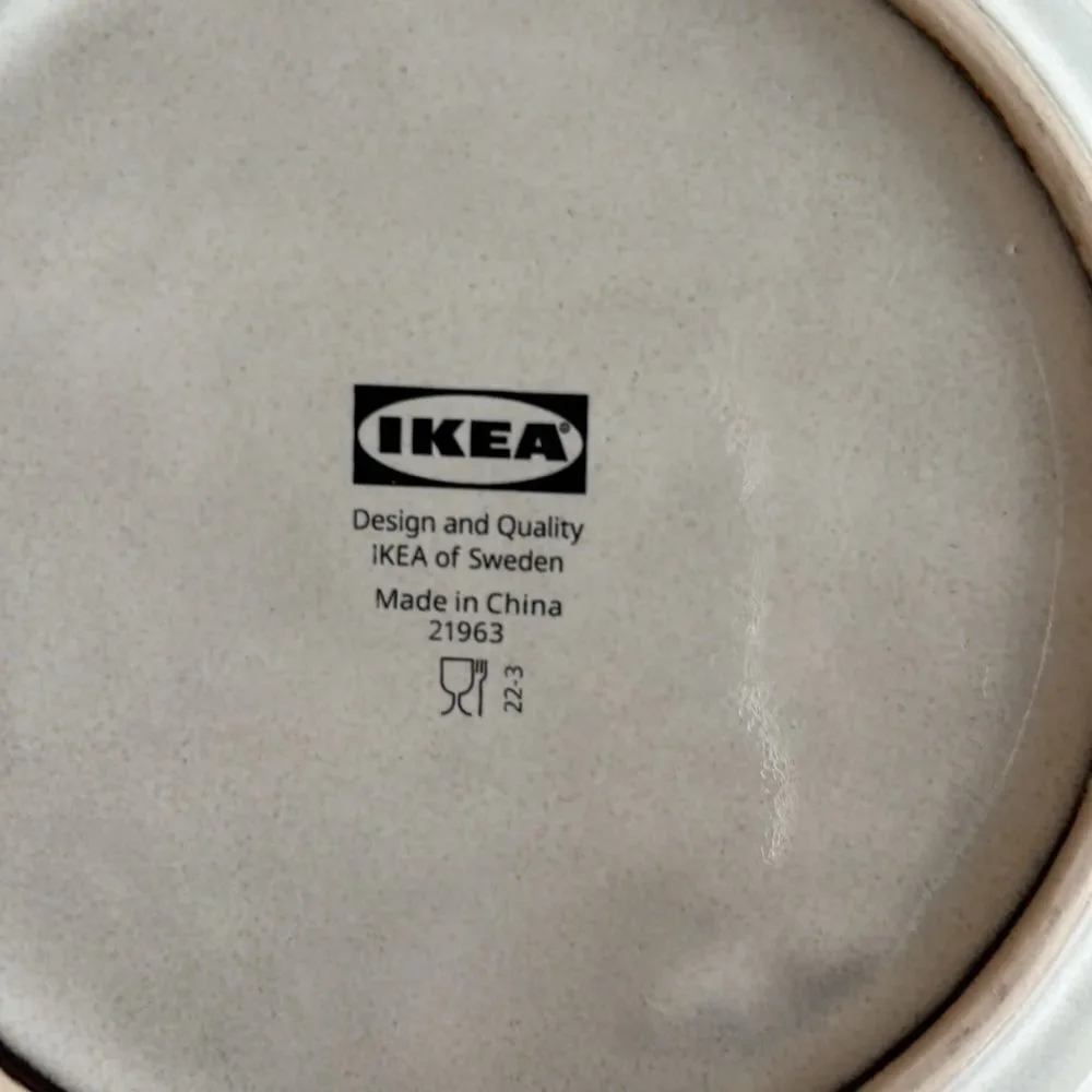 IKEA Gladelig Gray Teapot Stoneware